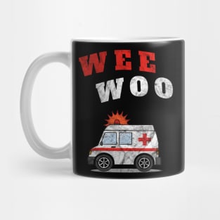 WEE WOO Ambulance! Fabric Edition Mug